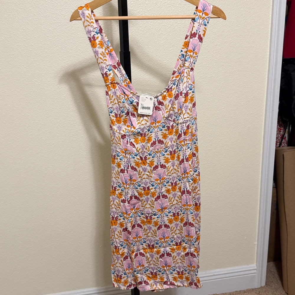 Free people Floral Sleeveless Dress